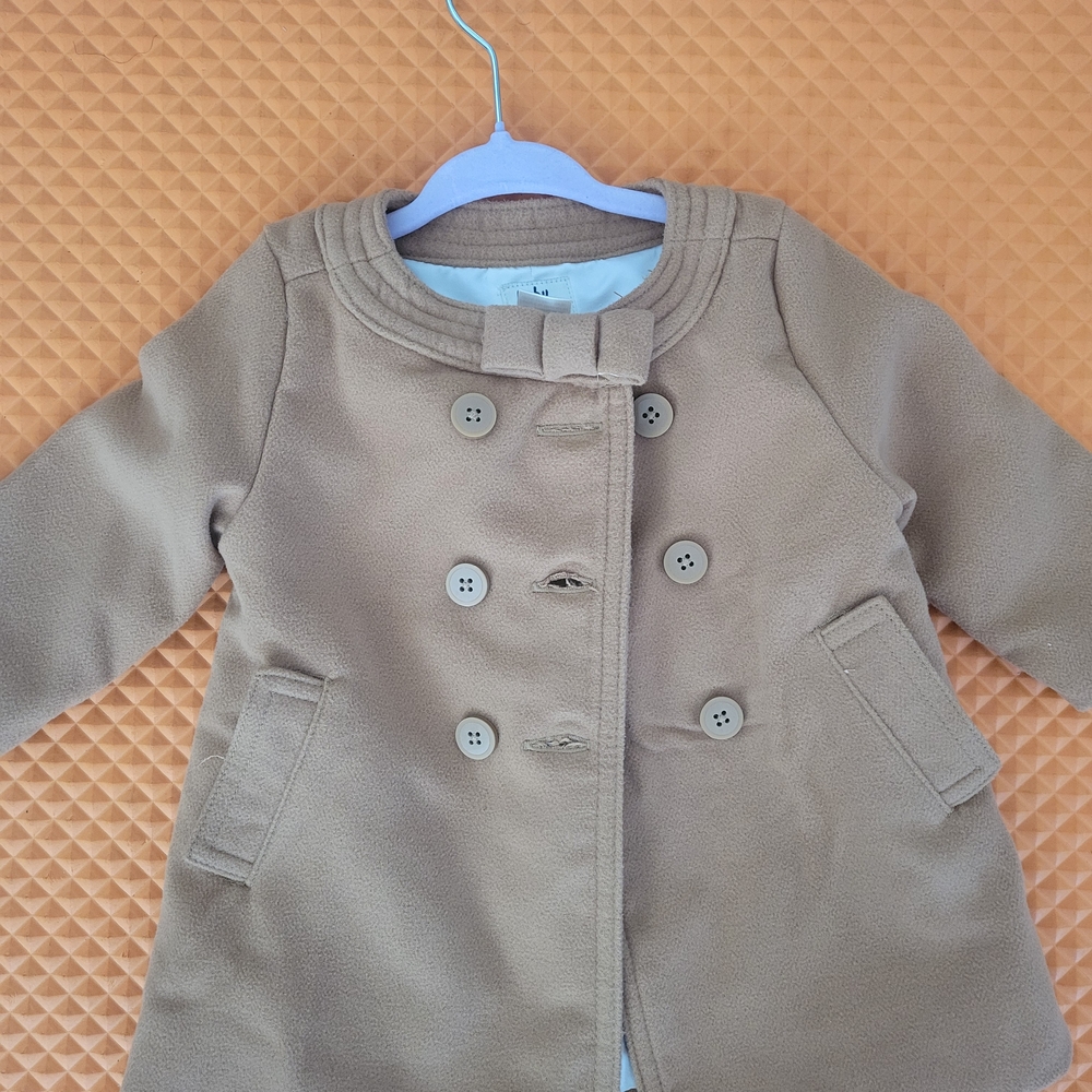 OshKosh B'gosh Classic Tan Pea Coat